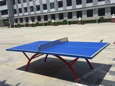 沧州奥缘体育 各种规格室外SMC乒乓球台 学校用乒乓球桌 钢板面乒乓球桌