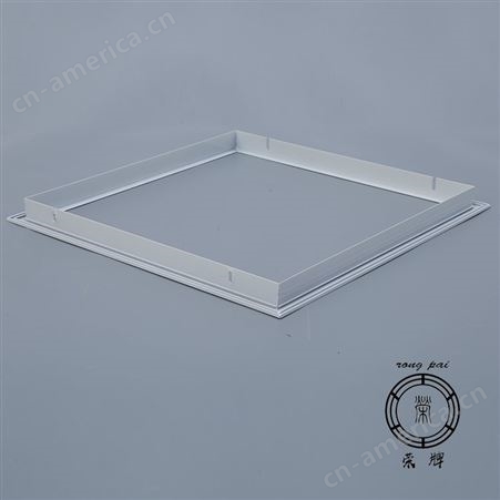 双铝边天花板检修口 荣牌500_500mm铝合金边防锈 可定制
