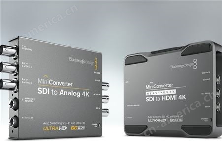 blackmagic BMD转换器Mini Converter - Audio to SDI 4K