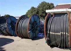二手电缆回收（电力工程施工剩余全新整轴电缆回收）库存电缆回收