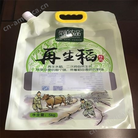 金霖彩印 供应永宁县稻谷大米包装 杂粮小米塑封袋 真空食品袋 尼龙袋