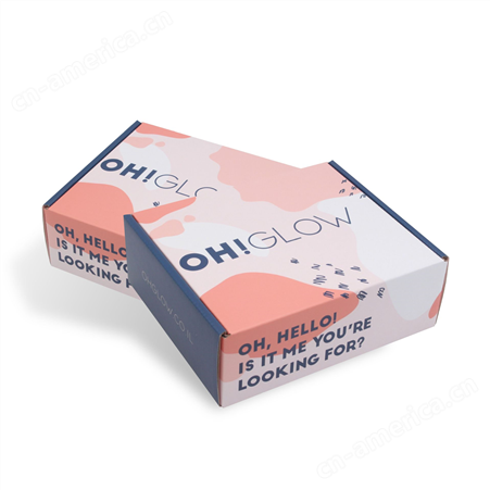 彩色瓦楞飞机盒 包装盒定制 彩盒礼品盒 礼盒纸盒子印刷 彩盒定做