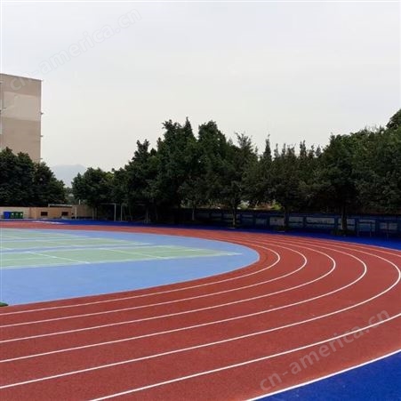 重庆球场塑胶地面-人造草足球场-羽毛球场地坪厚度