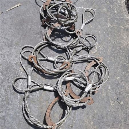 旋挖吊耳219 260 300 编钢丝绳 半月 全圆导管吊环提引器