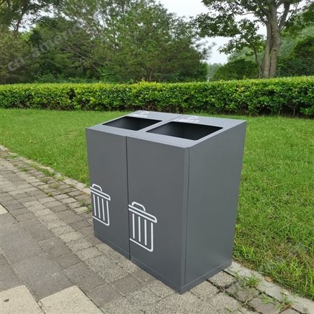 城市商业综合体广场不锈钢垃圾桶 定做分类果皮箱 立特来环保
