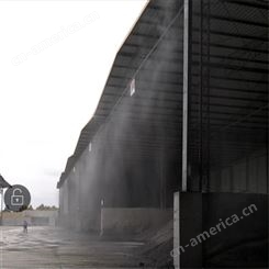 驾校雨雾模拟设备 雾炮机砂石厂喷雾 喷雾降尘