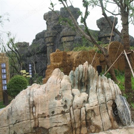 施工周期短 广 州塑石假山 人造景观石 水泥假山免费设计制作