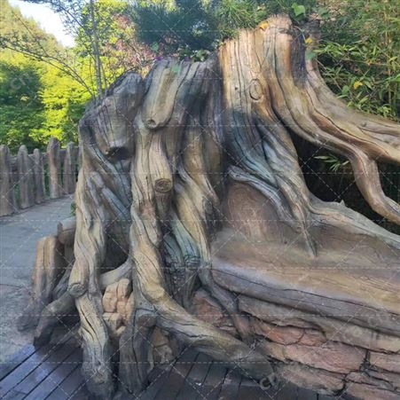 永 州仿真树定制厂家 大型塑树 水泥假树 广雕免费设计