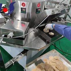 大米嘎巴制作机器厂 商用华夫饼机定量生产