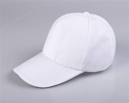 凤眼铜扣全棉六片帽-鸭舌帽定制-棒球帽印制上海厂家