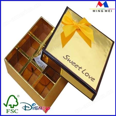 巧克力包装盒爱心巧克力礼品盒精装盒情人节礼盒