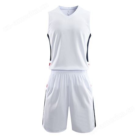 LQ189#篮球服套装 厂家批发 定制logo印字透气运动速干运动服