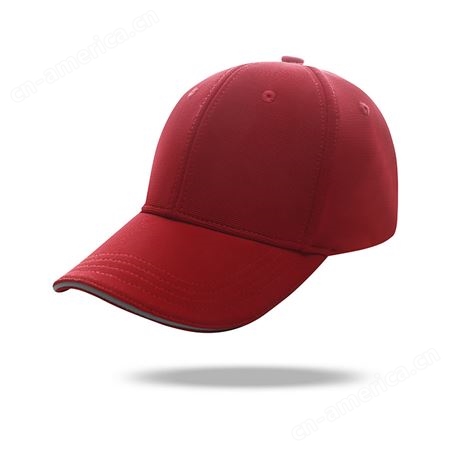 H131楼梯布复合六片帽  义工太阳帽 定制logo 广告帽