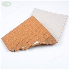 包装保护粘性持久安全耐用玻璃软木垫片定制顺信