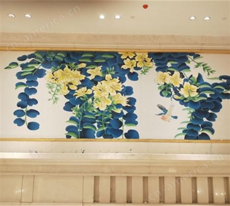 餐厅网吧酒店家装工装文化墙绘彩绘 手绘背景墙绘涂鸦