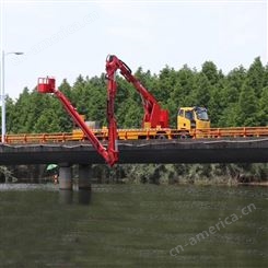 20米臂式桥底部施工设备平台 桥梁检测车 桥宇路桥